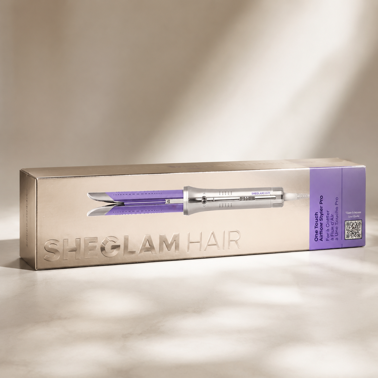 فر کننده و حالت دهنده مو شیگلم مدل Airflow Styler Pro-25mm